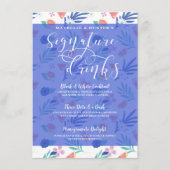 Menu Citrus Tropical Fruit Signature Cocktail Boissons (Devant)