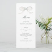 Menu Classique Arc Blanc (Debout devant)