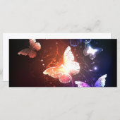 Menu Clowing Night Butterflies (Devant / Derrière)