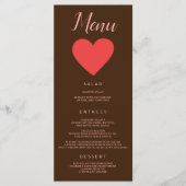 Menu Coeur mignon (Devant)