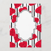 Menu Coeur rouge (Devant)