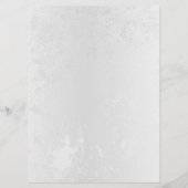 Menu Composition des White and Blue Butterflies (Dos)