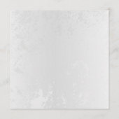 Menu Composition des White and Blue Butterflies (Dos)