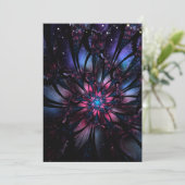 Menu Conception Abstraite des fleurs fractales. (Debout devant)