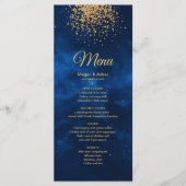 Menu Conception personnalisée pour Mathieu (Devant)