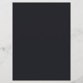 Menu Conception simple noire personnalisée Ajouter une  (Dos)
