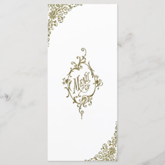 Menu Conception Victorienne