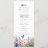 Menu Conduite Fleur sauvage (Devant)