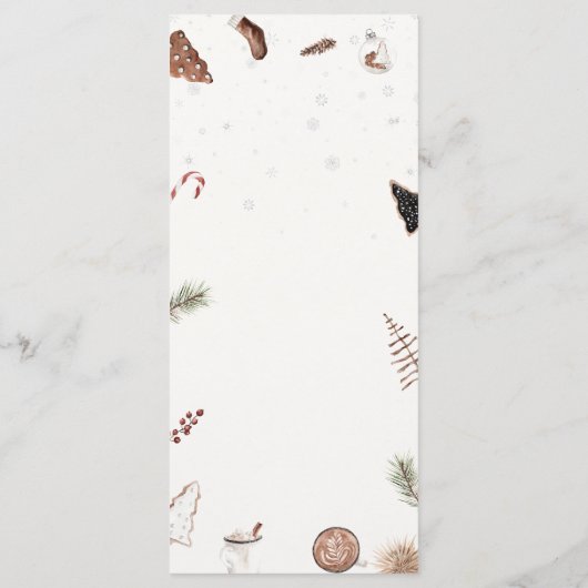 Menu Confortable Christmas Flat (Dos)