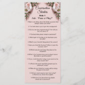 Menu Conversation Starters - Break The Ice Questions  (Devant)