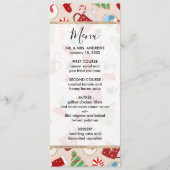 Menu Cookie Illustration Pattern (Devant)