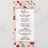 Menu Cookie Illustration Pattern (Devant / Derrière)