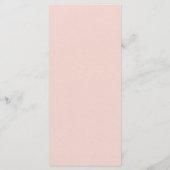 Menu Coral Floral Terracotta Eat and Drink Wedding (Dos)