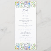 Menu Cornflower verdure rustique Mariage Petit déjeuner (Devant)