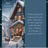 Menu Cosy Winter Blessings Signet