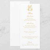 Menu COULEURS MODIFIABLES MOT Monogramme MD Monogramme (Devant / Derrière)