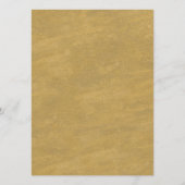 Menu Couvercle de couronne en or noir blanc monogramme  (Dos)