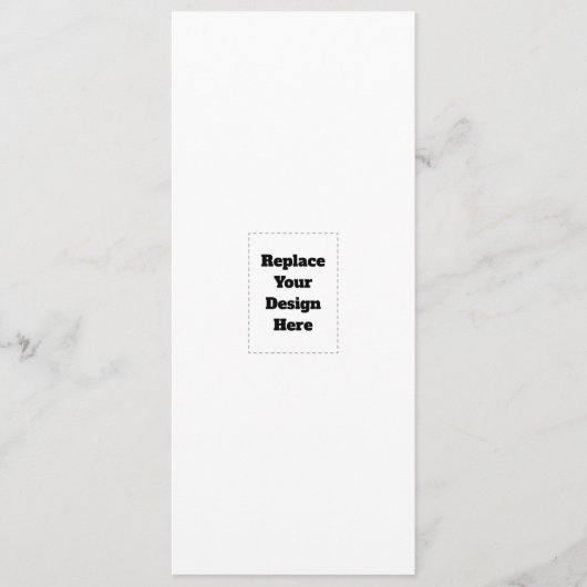 Menu Create Your Own white  (Devant)