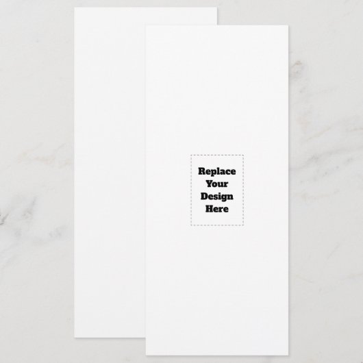 Menu Create Your Own white  (Devant / Derrière)