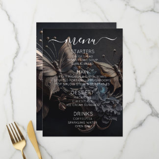 Menu Créez Vos Propres Papillons Vintage Personnalisés