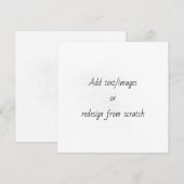 Menu Créez Votre Propre (Devant / Derrière)