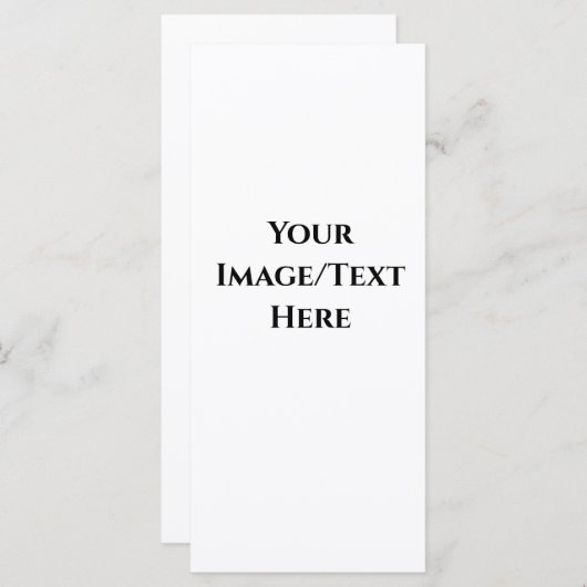 Menu Créez votre propre (Devant / Derrière)