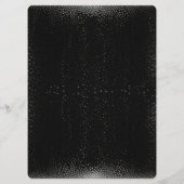 Menu Créez votre propre Black Specké personnalisé (Dos)