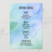 Menu Créez votre propre boisson - Boisson Arrière - pla (Devant)