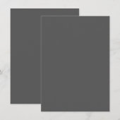Menu Créez Votre Propre Conception Personnalisée Gris F (Devant / Derrière)
