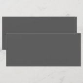 Menu Créez Votre Propre Conception Personnalisée Gris F (Devant / Derrière)