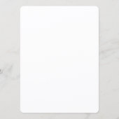 Menu Créez Votre Propre Simple 5,5" x 7,5" Rond Plat (Dos)
