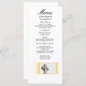 Menu Croix écossaise-Mariage-celtique (Devant / Derrière)