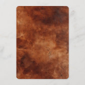 Menu Cuir Faux Brown Sud-Ouest (regardez) (Dos)