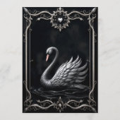 Menu Cygne Éternel de l'Amour, Forever Commence Ici.  (Dos)