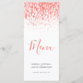 Menu Dab mariage du corail vivant (Devant)