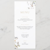 Menu Dainty Fleur sauvage Soft Tan (Devant)