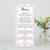 Menu Damas Rose Pêche Doux (Debout devant)