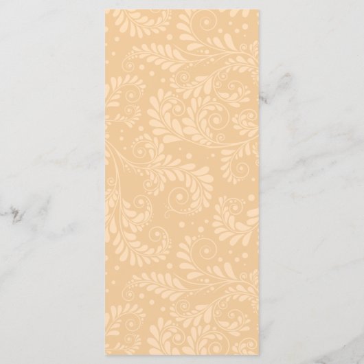 Menu d'anniversaire chinois "Longévité" (RED) (Dos)