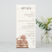Menu de Baby Shower Nouvelle Ère (Debout devant)