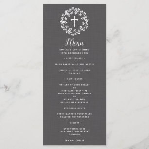 menu de baptême de Bébé-souffle