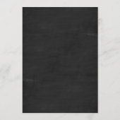 Menu de bar moderne sur tableau noir en ardoise Pe (Dos)
