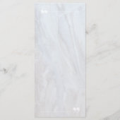 Menu de boisson plate de bière (Dos)