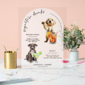 Menu de Boissons de Mariage Personnalisé pour Chie (Mariage)