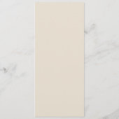 Menu de branche d'olivier de laurier (Dos)