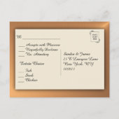 Menu de brillance en cuivre RSVP (Dos)