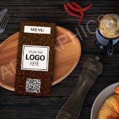 Menu de café, boissons et thés personnalisés