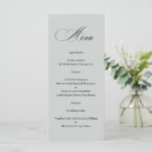 Menu de calligraphie (Debout devant)