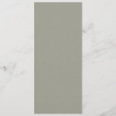 MENU DE COULEUR D'EAU BOHÉMIENNE D'ANTLER SUCCULAI (Dos)