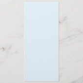 Menu de destination de la plage (Dos)