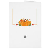 menu de dîner de Thanksgiving style 10.retro autom (Dos)